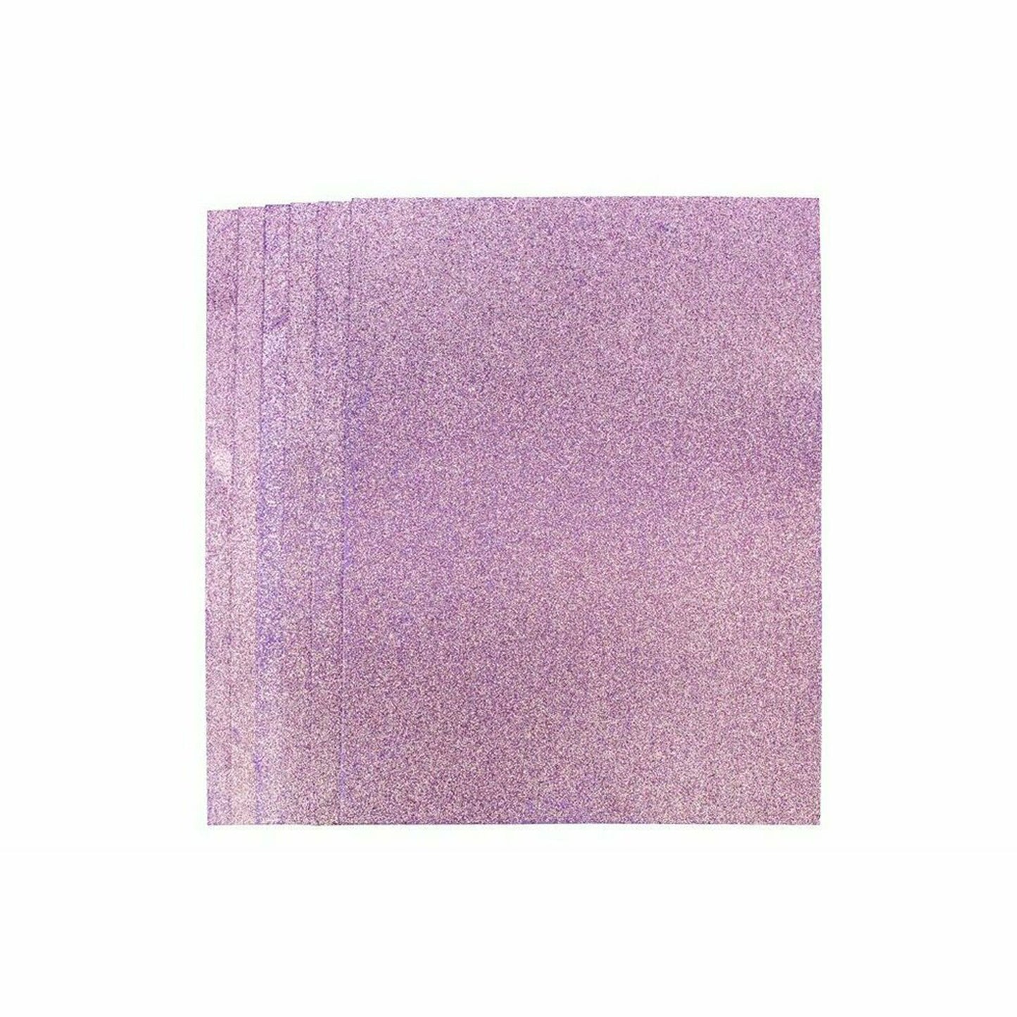 Funky Glitter Foam - PINK A4 - 6 Pk