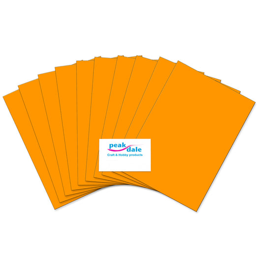 Funky Foam A4 Orange - 10 Pk