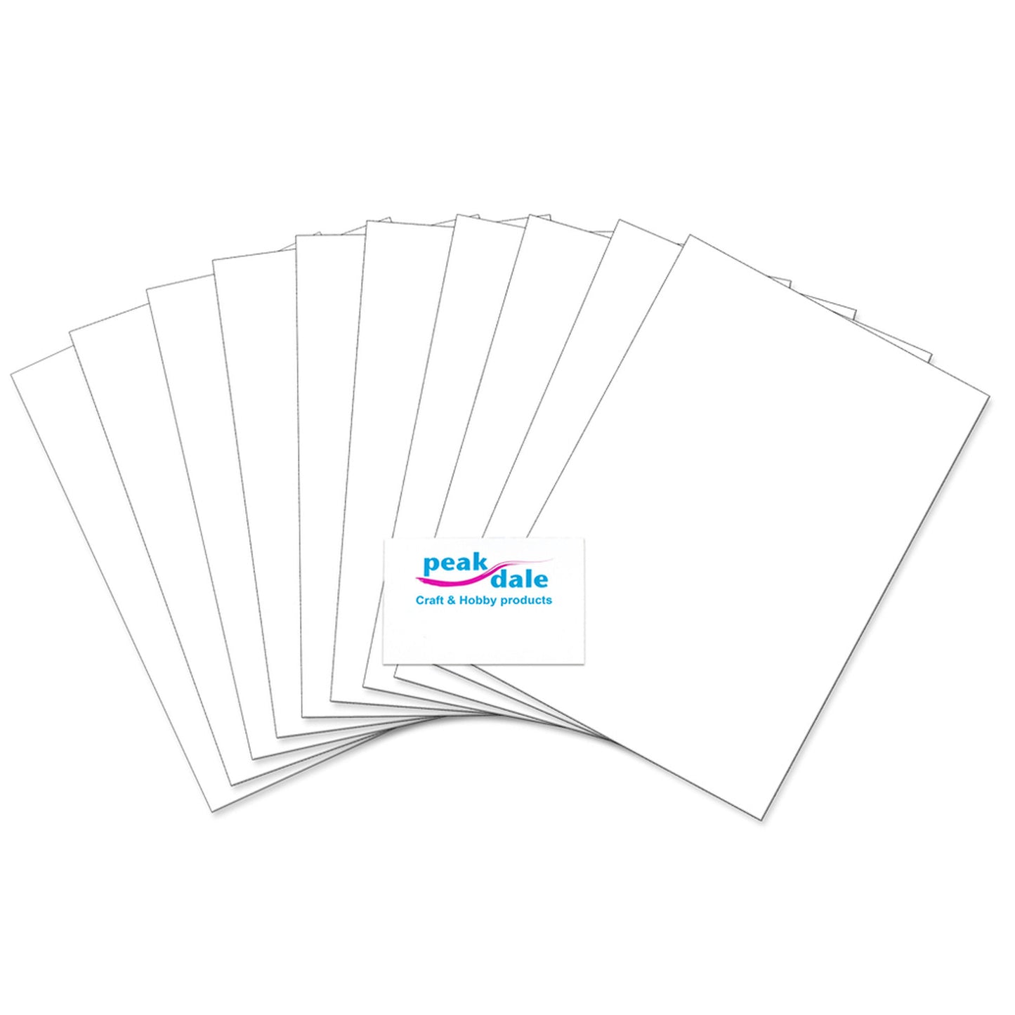 Funky Foam A4 White - 10 Pk