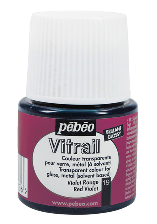 Glass Paint - Vitrail - RED / VIOLET