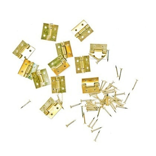 Butt Hinges - 10mm including pins - 12 Pk