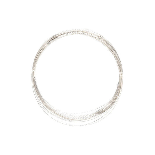 Jewellery Wire - Silver Plated - 0.2mm x 25mt