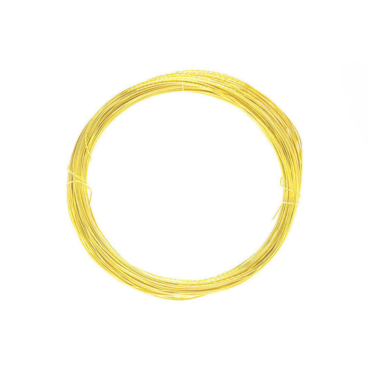 Jewellery Wire - Brass - 0.4mm x 20mt