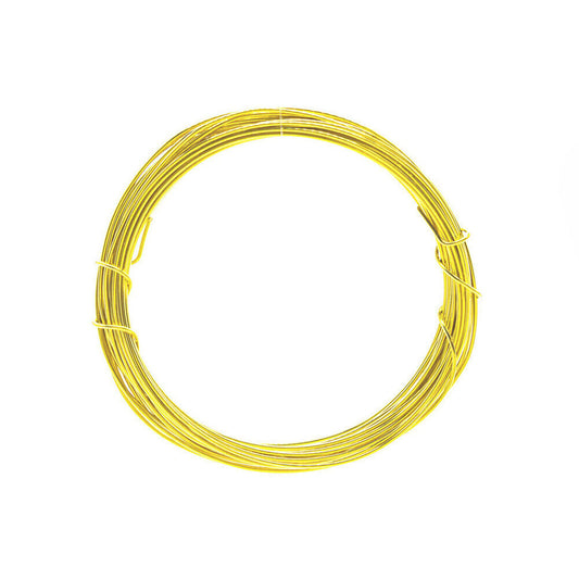 Jewellery Wire - Brass - 0.8mm x 6mt