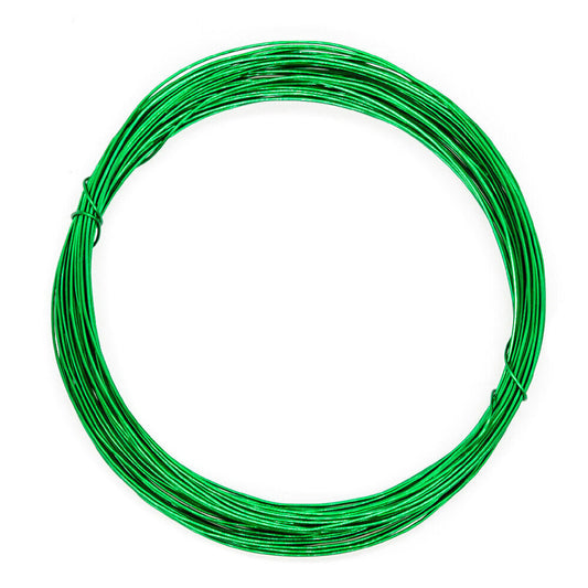 Jewellery Wire - Green - 0.6mm x 10mt