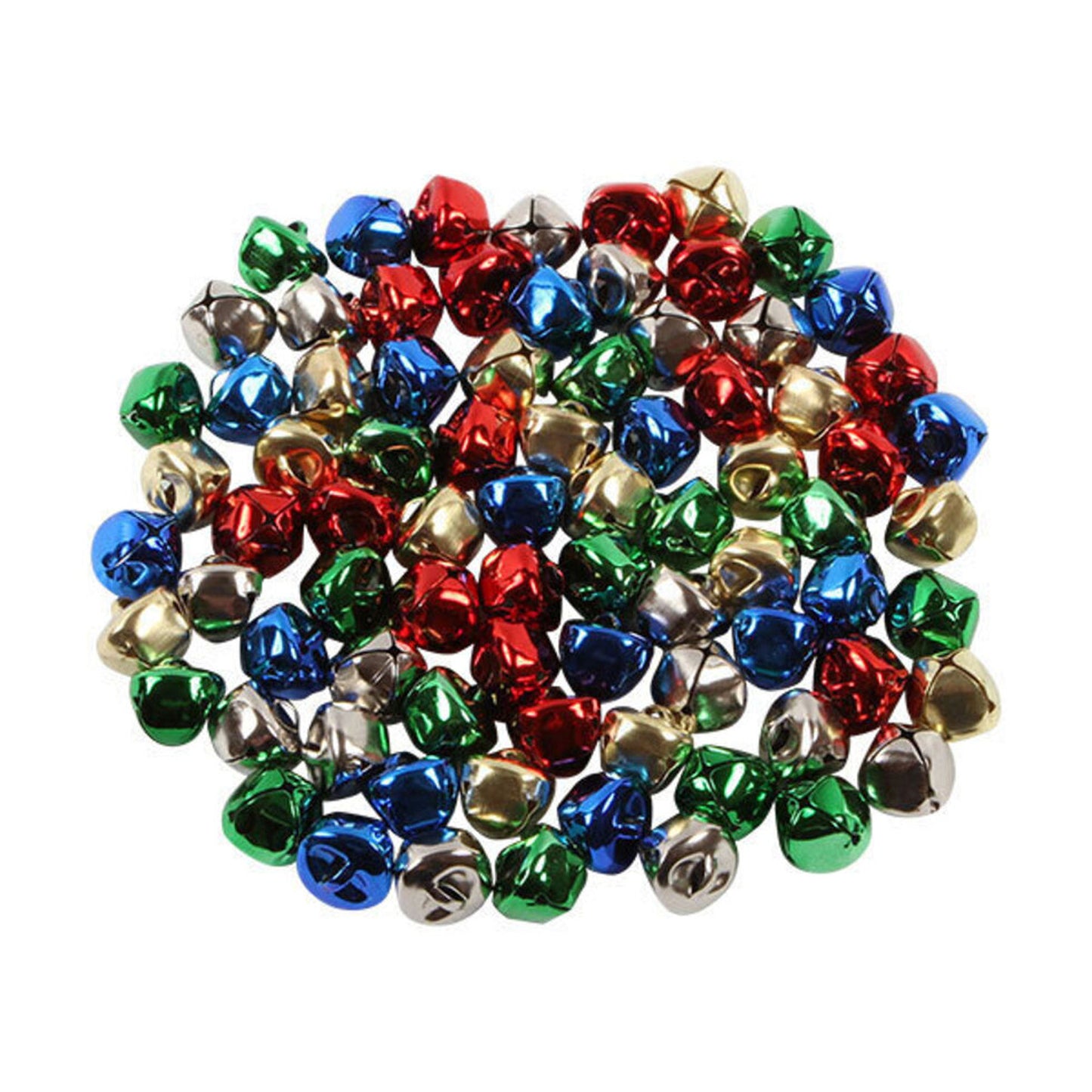 Jingle Bells - 15mm - Assorted Colours - 40 Pk