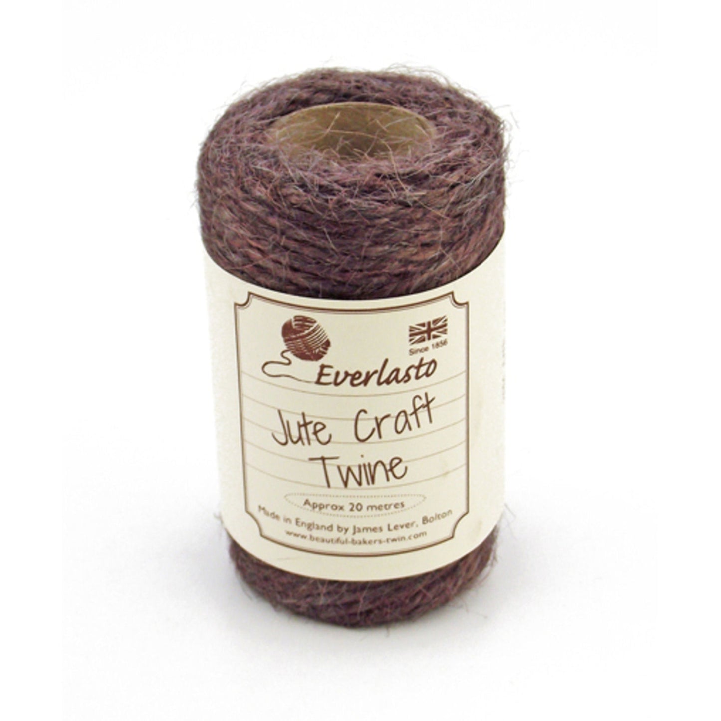 Jute Twine -  Chocolate Brown - 20 mt