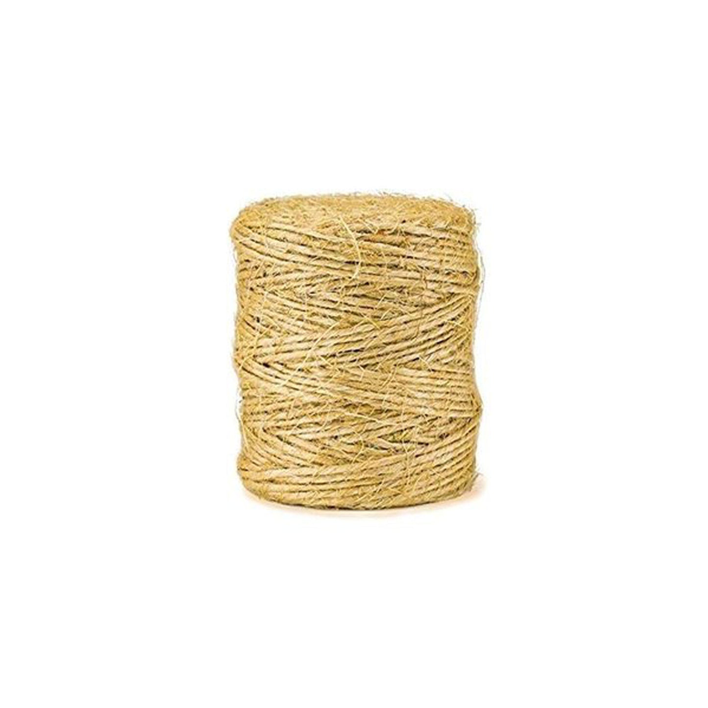 Jute Twine - NATURAL - Thin 3ply - 75mt