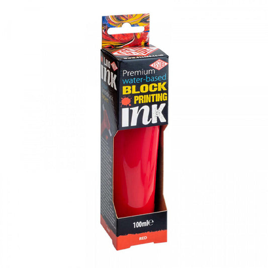 Lino Printing Premium Ink -Red - 100ml