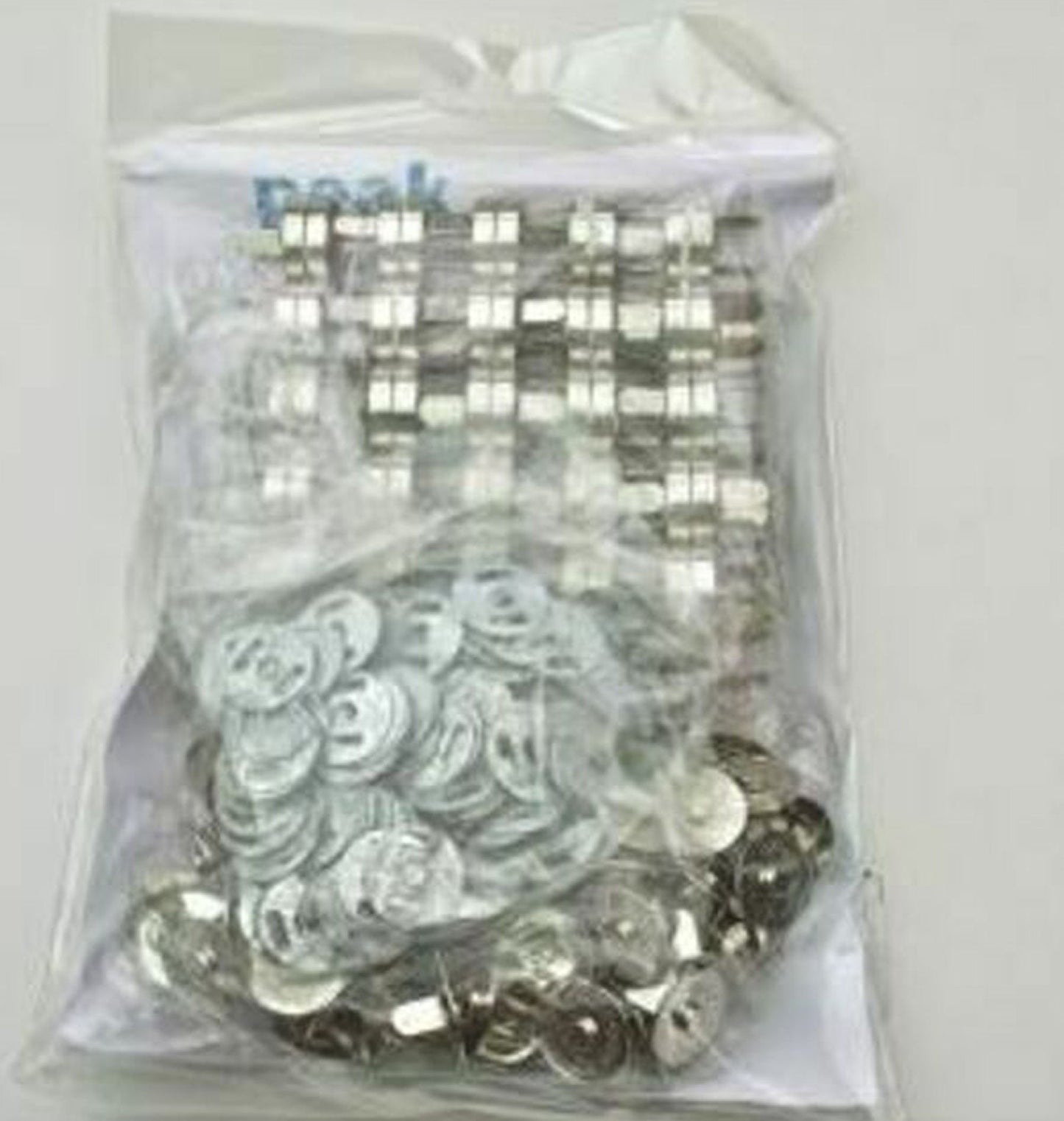 Magnetic Bag Fastener - Nickle Plated - 100Pk