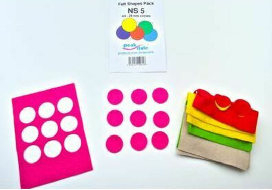 NS5 Felt Circles Pack 28mm