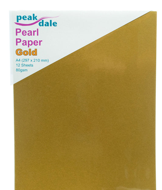 Centura Pearl Paper A4 Gold (12)