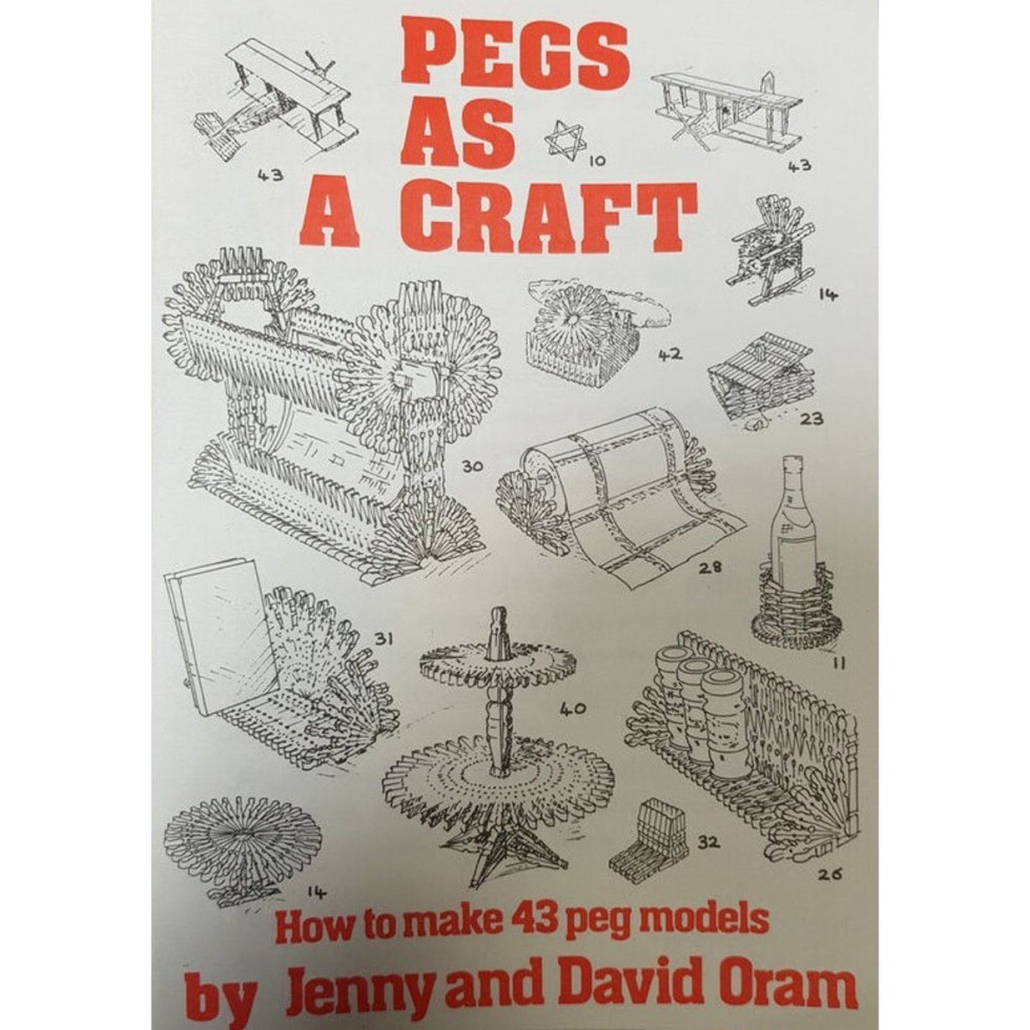 Pegs as a Craft Book