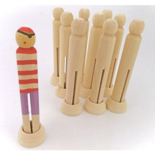 Dolly Pegs with Stands Pack of 5