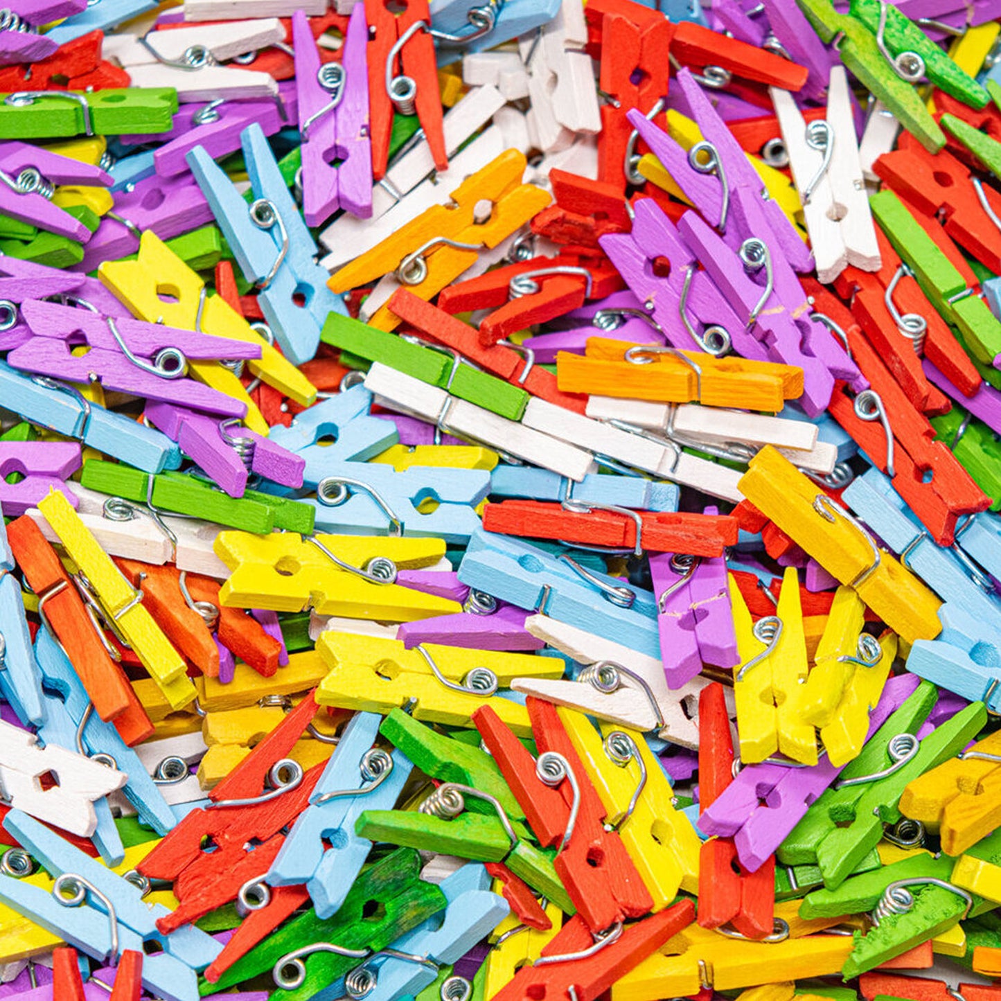 Mini Pegs COLOURED 25mm (1000)