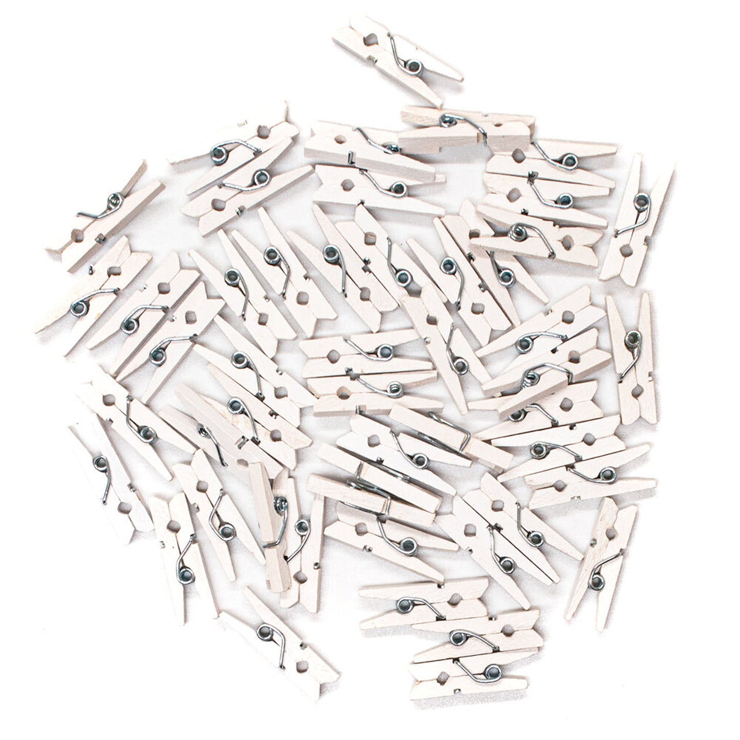 Mini Pegs WHITE 25mm (50)