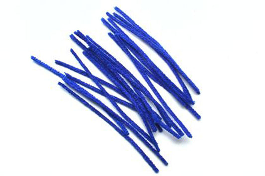 Pipecleaners 15cm Blue (20)