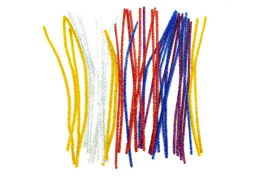 Pipecleaners Assorted Glitter (40)