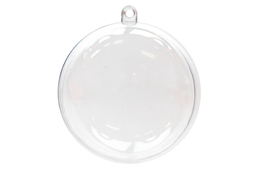 Plastic Ball Clear 70mm Pack of 5