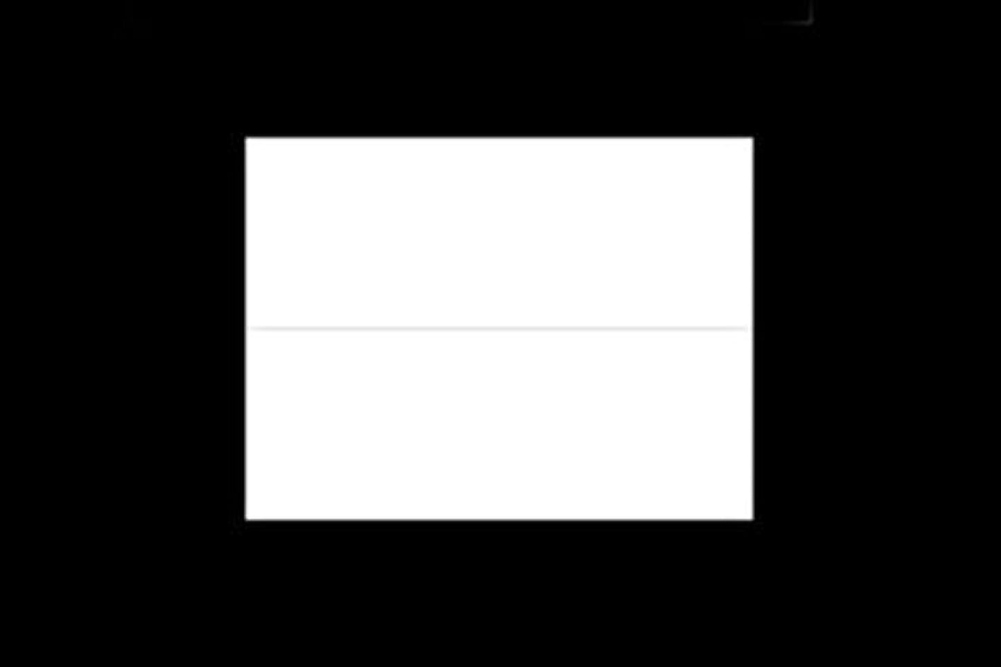 Place Setting Cards White (20)