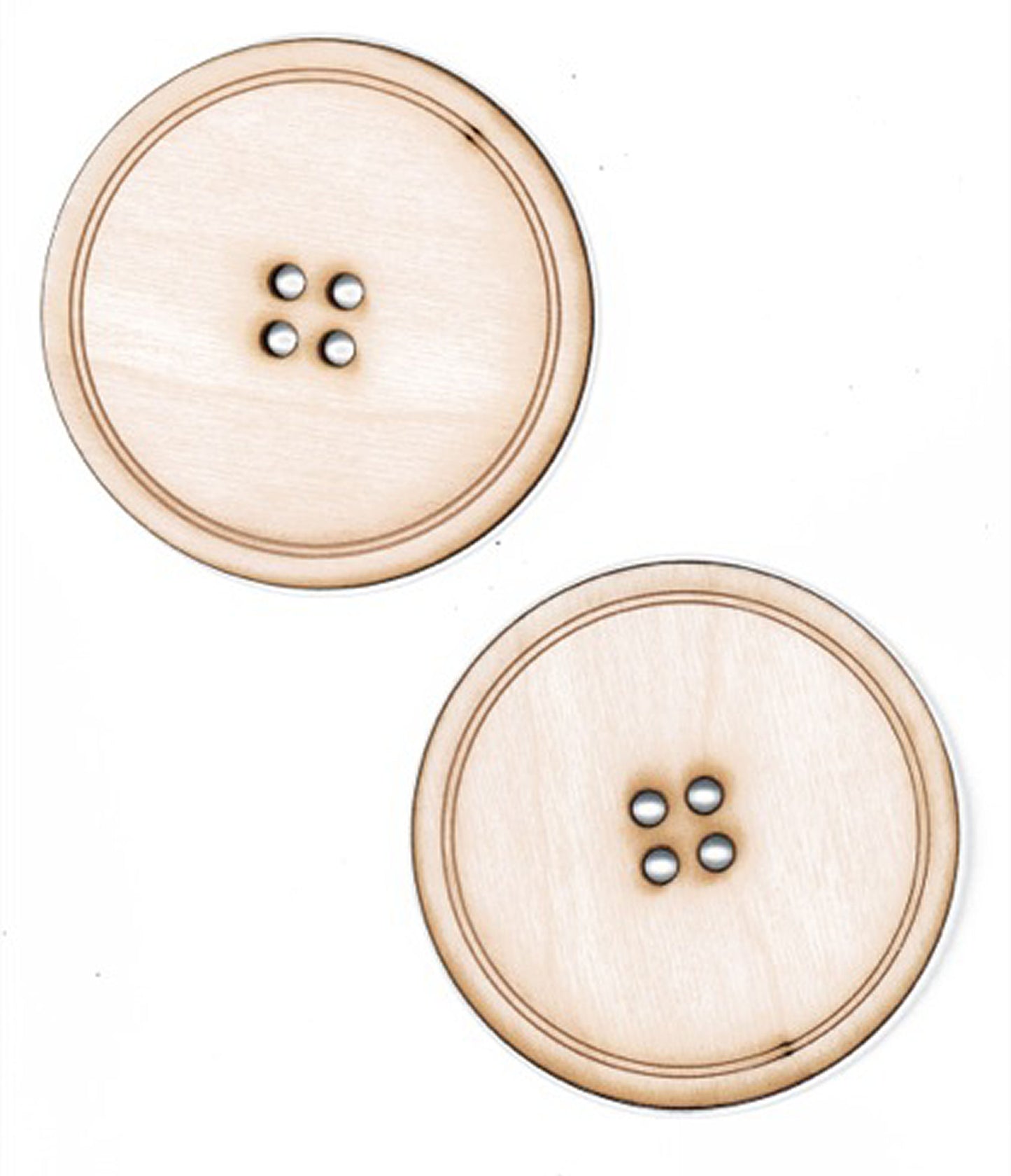 Plywood Buttons 80 mm (2)