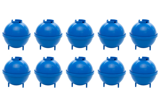 BULK PACK of 10 Candle Mould Ball 75mm