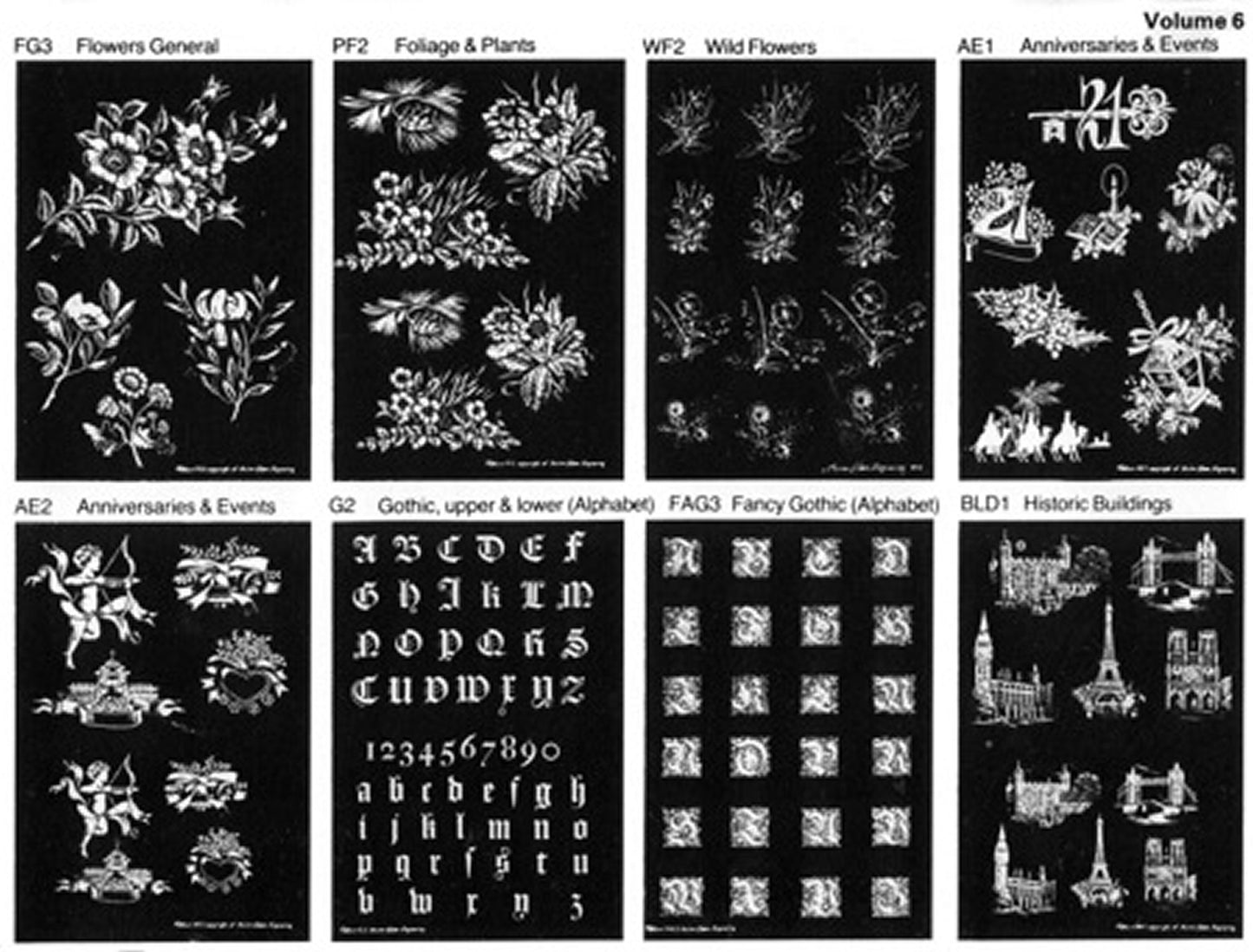 Swiss Glass Engraving Patterns Vol 6 (8) PP6