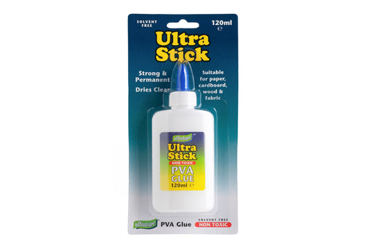 Ultra Stick PVA Glue 120ml Bottle