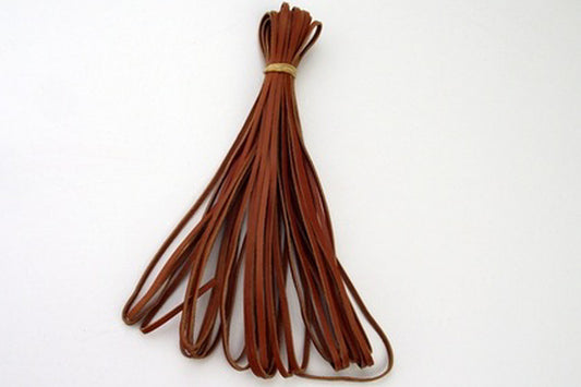 Leather Thonging 3mm TAN 10mt