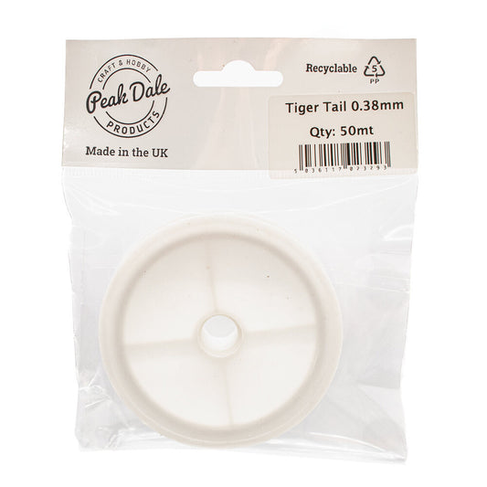 Tiger Tail Wire 0.38mm 50mt