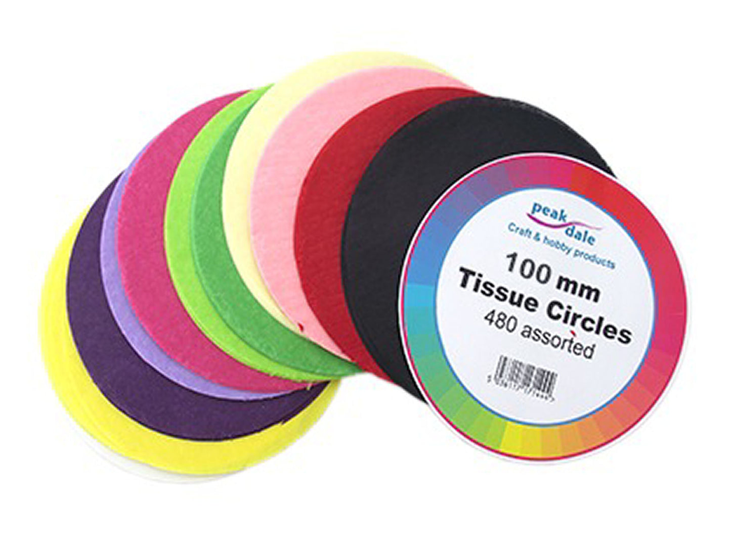 Tissue Circles 100mm (4 inch)