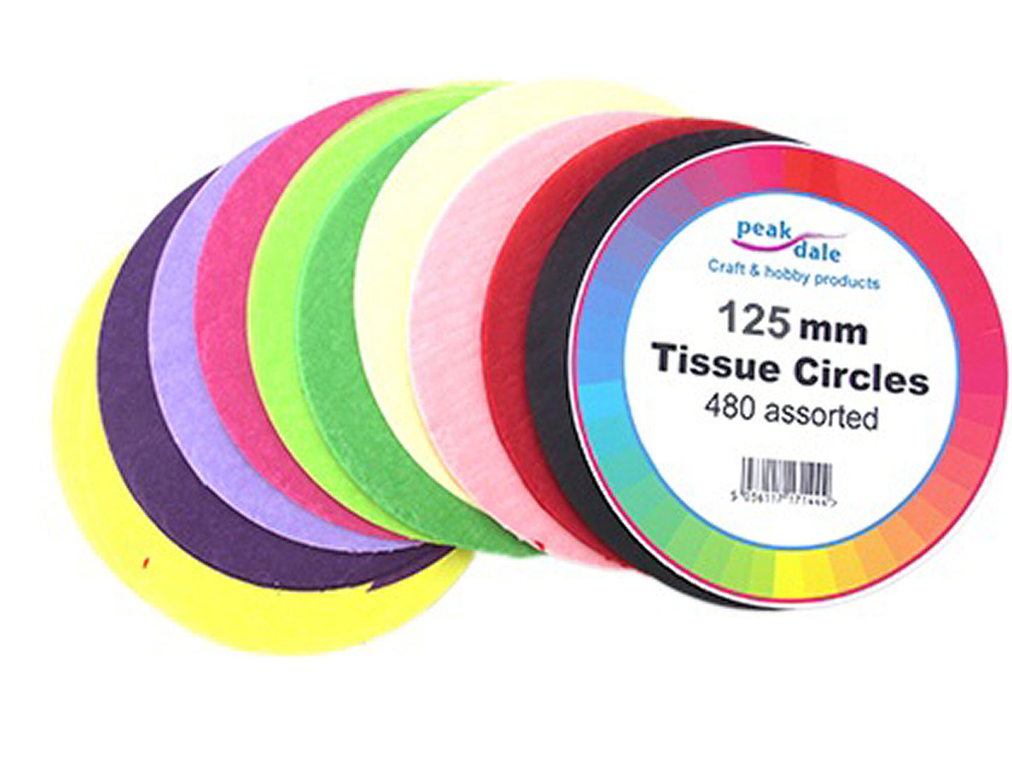 Tissue Circles 125mm (5 inch)