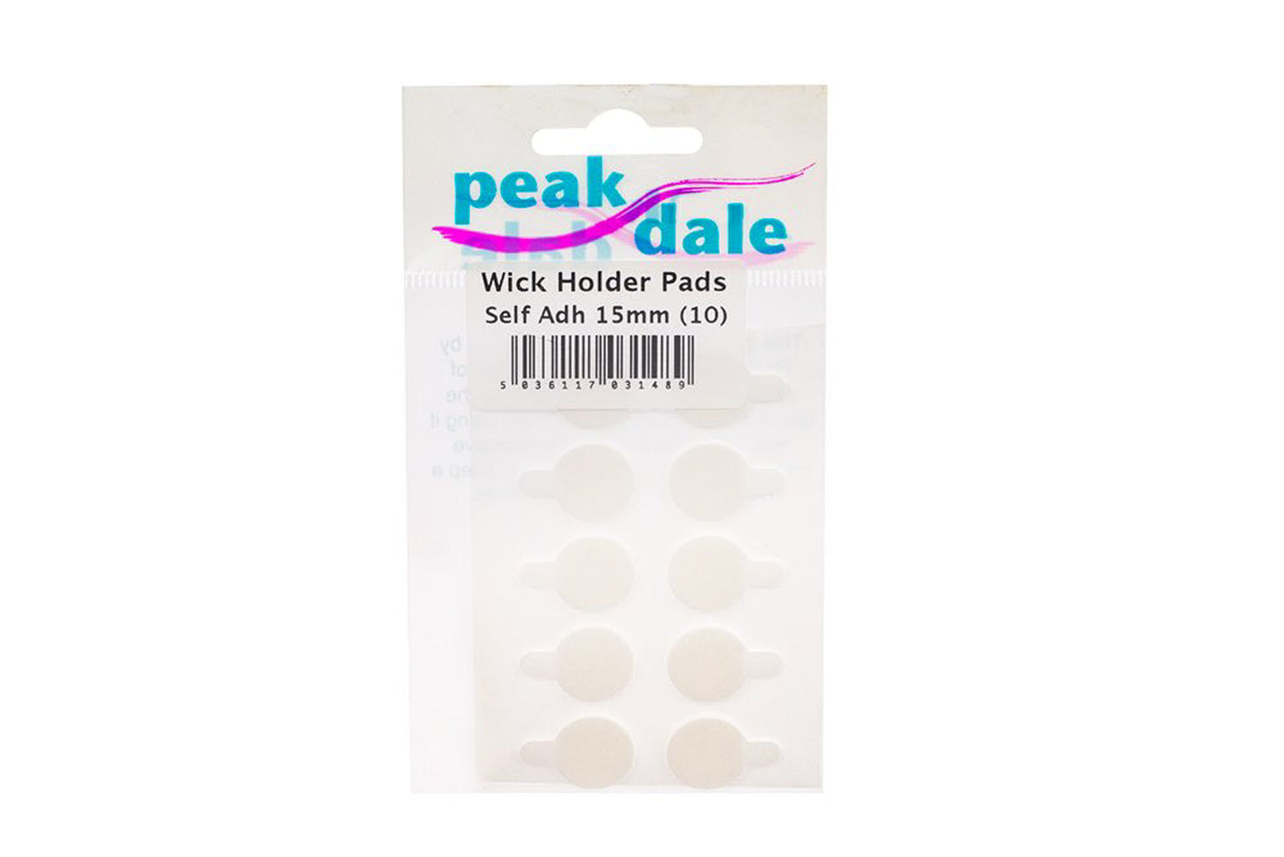 Wick Holder Pads Self Adhesive 15mm (10)