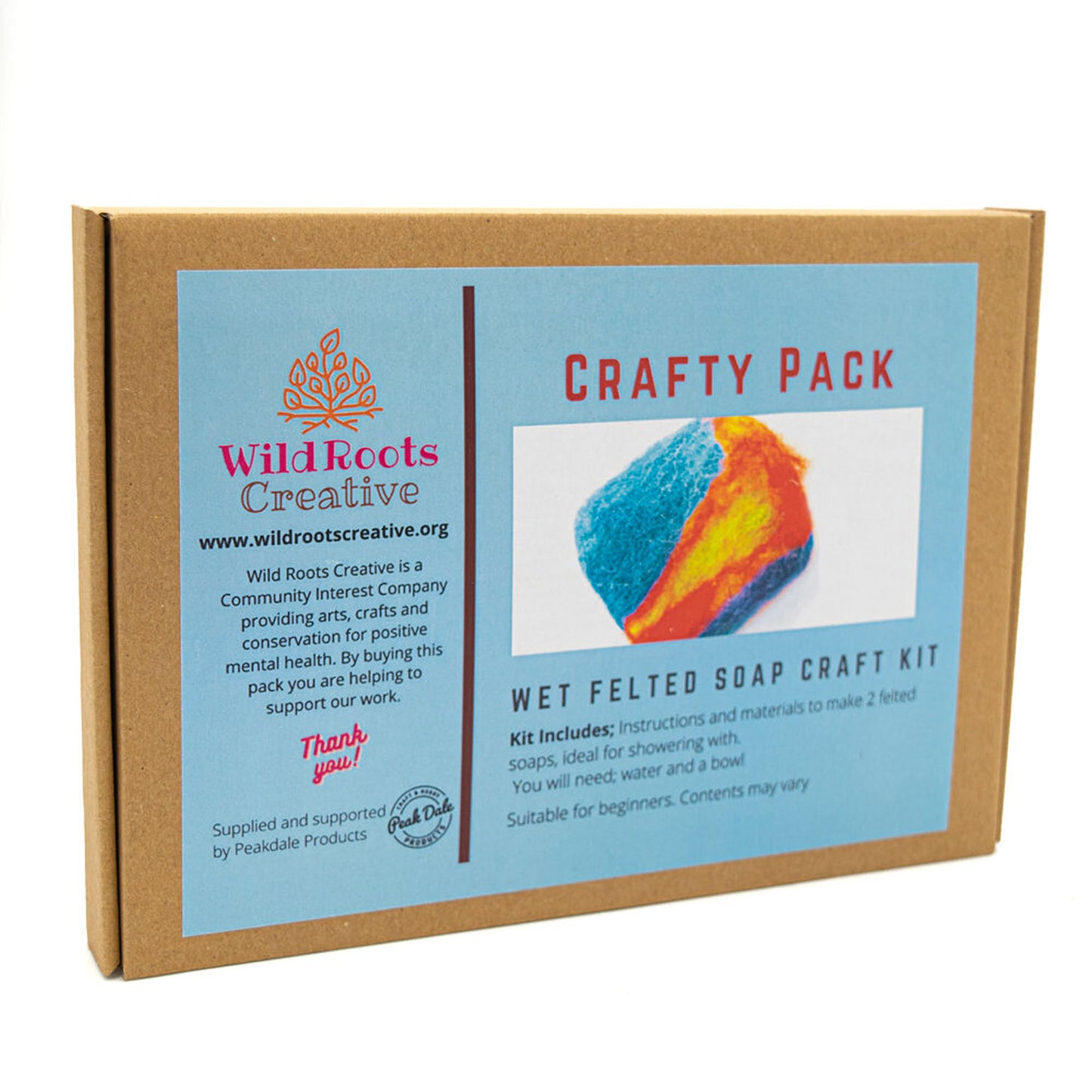 Wild Roots - Wet Felted Soap Craft Kit